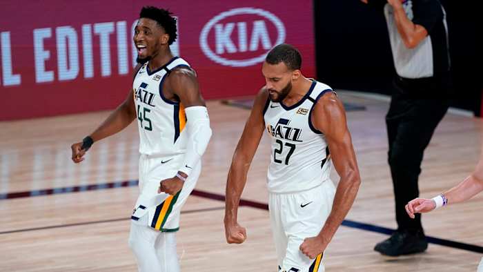 donovan-mitchell-rudy-gobert-nba-bubble